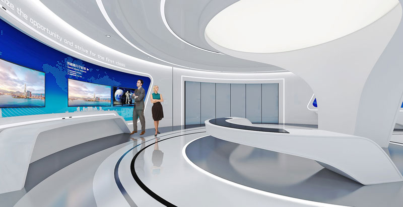 企業(yè)展廳設計在規(guī)劃時應該把據哪些技藝